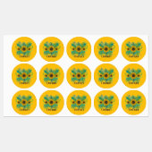 Oshun Goddess Sunflowers Labels ラベル (シート)