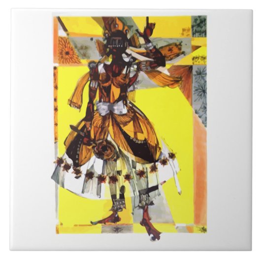 Oshun orisha タイル (正面)