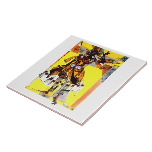 Oshun orisha タイル (側面)