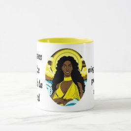 Oshun virgen morena de la Caridad マグカップ