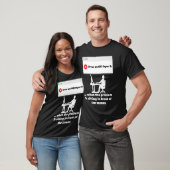 OSIレイヤ8ヒューマンインタフェースのエラー Tシャツ (ユニセックス)