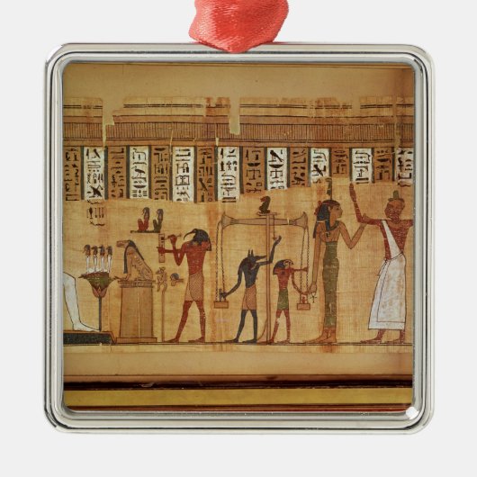 Osirisの判断、詳細 メタルオーナメント (正面)