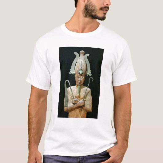 Osirisの嵩拝の彫像 Tシャツ (正面)