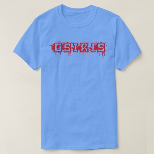 Osiris - First Name Halloween Costume Personalized Tシャツ (デザイン正面)