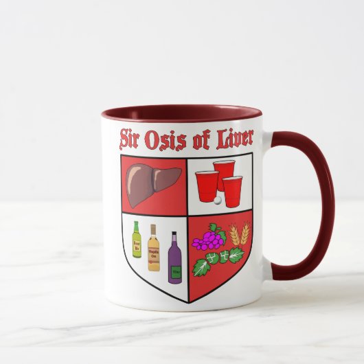 Osis Of Liver Mug マグカップ (右)