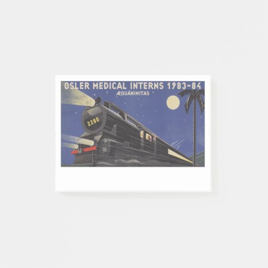 Oslerのインターンのポスト・イット(大きいイメージ) ポストイット (正面)