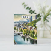Oslo, joyau scandinave aux rives claires ポストカード (スタンド正面)
