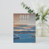 Oslo, la ville de la culture scandinave ポストカード (スタンド正面)