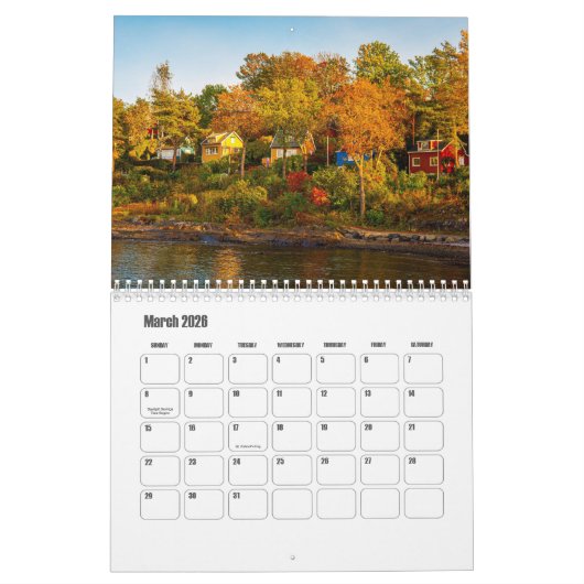 Oslo-Norway Calendar カレンダー (3月 2026)