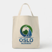 Oslo Norway Europe トートバッグ (裏面)