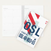Oslo - Travel Planner 2026 プランナー手帳 (ディスプレー)