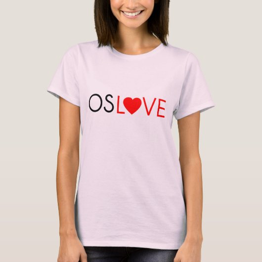 OSLOVEノルウェー Tシャツ (正面)