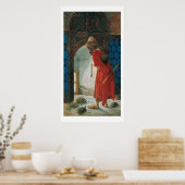 Osman Hamdi Bey The Tortoise Trainer Poster ポスター (キッチン)