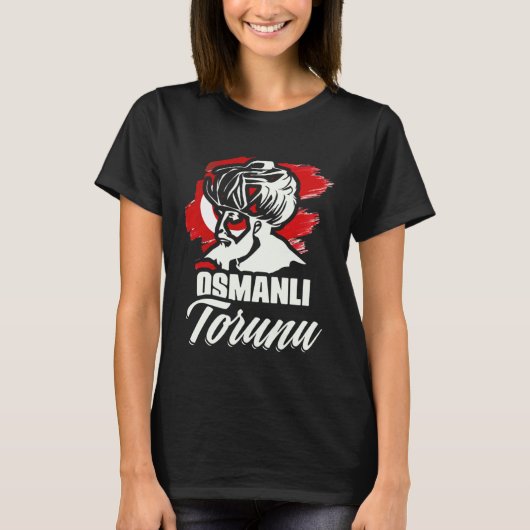 Osmanli Torunu Ottoman Empire Istanbul Türkiye Tur Tシャツ (正面)