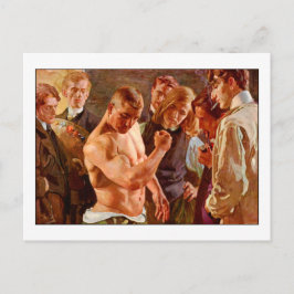 Osmar Schindlerによる筋肉 ポストカード