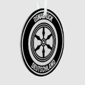 Osnabrückの円形の紋章 オーナメント (正面)