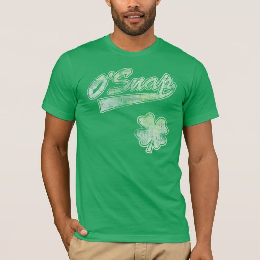 O'Snapのアイルランド語 Tシャツ (正面)