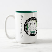 OSNEBの救助はマグに2ある調子を与えました ツートーンマグカップ (左)