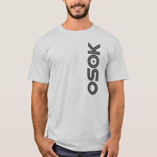 OSOK -弾痕のTシャツの暗闇のグラフィック Tシャツ