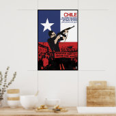 OSPAAAL Poster Chile A people in Struggle ポスター (キッチン)