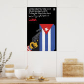 OSPAAAL Poster World Solidarity with Cuba ポスター (キッチン)