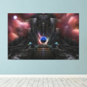 Osphilium Canvas Printの領域 キャンバスプリント (インサイチュ (ウッドフロア))