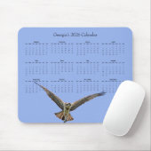 Osprey: Customize a full year 2026 calendar マウスパッド (マウス)