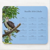 Osprey: Customize full year 2026 calendar マウスパッド (正面)