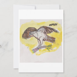 Osprey Greeting Card 招待状