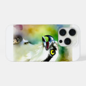 osprey in watercolor 151024AREF136 - Watercolor iPhoneケース (裏面横)