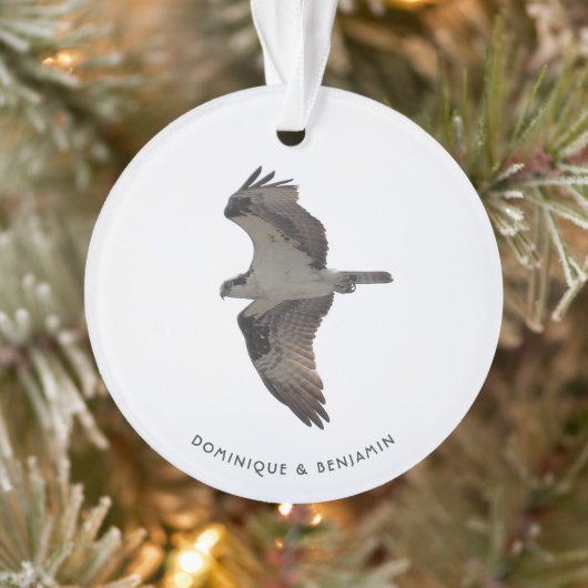 Osprey Ornament with Any Names Place Year オーナメント (ツリー)