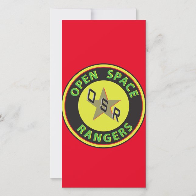 OSRフォトカード – OSRオープン宇宙レンジャー#4 (正面)