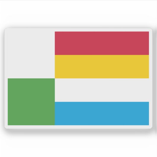 oss国旗、オランダ シール (正面)