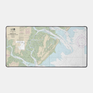 OssabawとSt Catherinesのサウンドチャー航海のト デスクマット