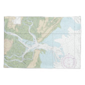 Ossabaw and St Catherinesサウンドチャート11511 枕カバー (裏面)