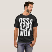 ossan*pandaクマTシャツ Tシャツ (正面フル)