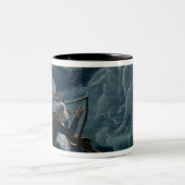 Ossianは精神を呪文で呼び出します ツートーンマグカップ (中央)