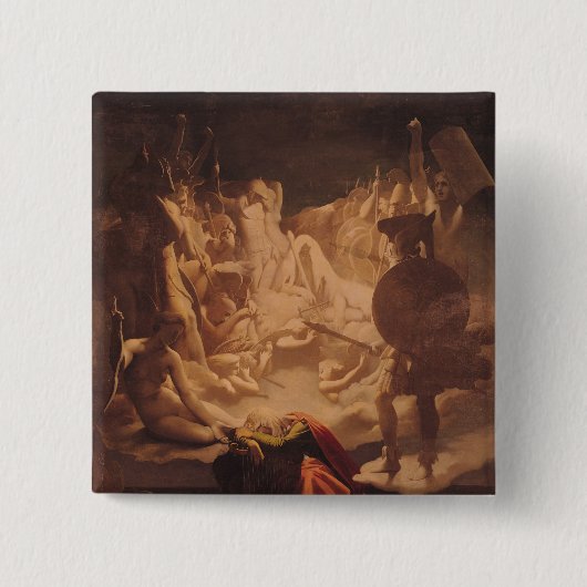 Ossian 1813年の夢 缶バッジ (正面)