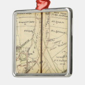 Ossining、ニューヨーク メタルオーナメント (左)