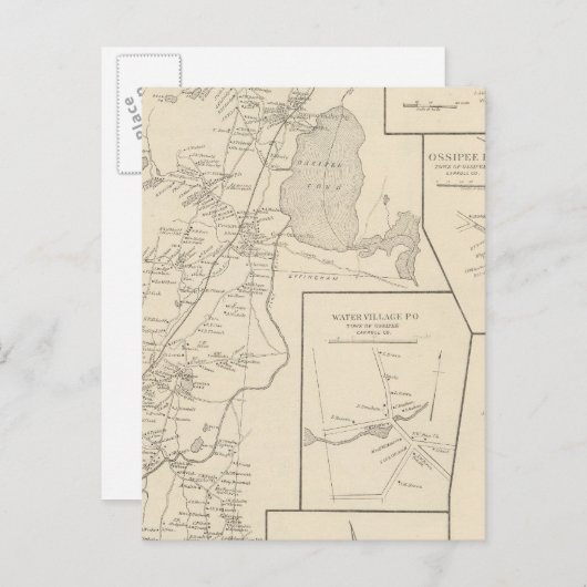Ossipee, Carroll Co ポストカード (正面/裏面)
