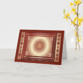 Ostaraの春の至の分点 カード (黄色い花)