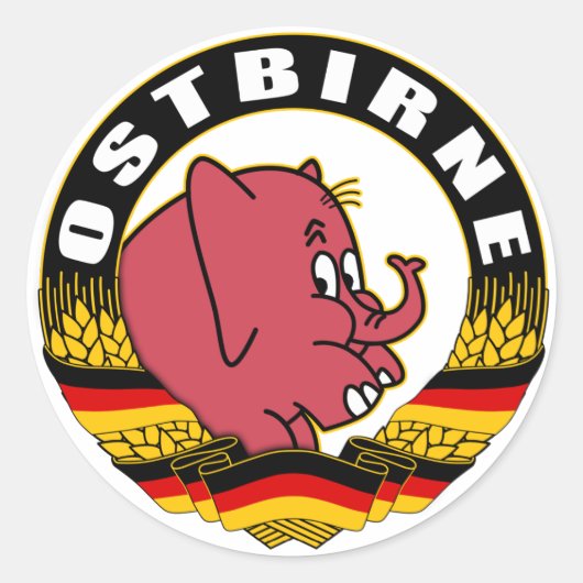 Ostbirne ラウンドシール (正面)