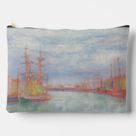Ostend Harbor by James Ensor (1900) アクセサリーポーチ