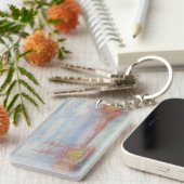 Ostend Harbor by James Ensor (1900) キーホルダー (正面右)