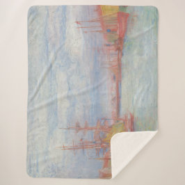 Ostend Harbor by James Ensor (1900) シェルパブランケット