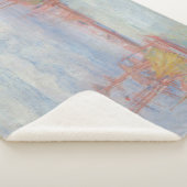 Ostend Harbor by James Ensor (1900) シェルパブランケット (3/4)