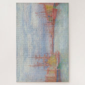 Ostend Harbor by James Ensor (1900) ジグソーパズル (縦)