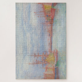 Ostend Harbor by James Ensor (1900) ジグソーパズル