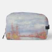 Ostend Harbor by James Ensor (1900) ドップキット (裏面)