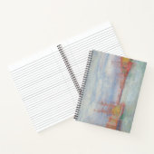 Ostend Harbor by James Ensor (1900) ノートブック (内部)